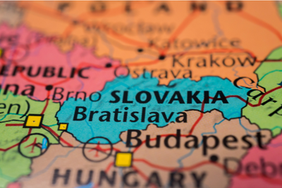 Slovakia map