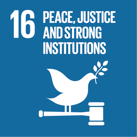 SDG Icon 16 Peace