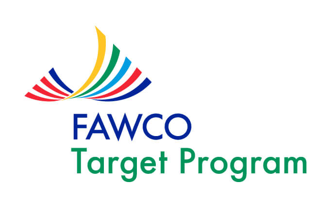 FAWCO Sub Logos Target Program