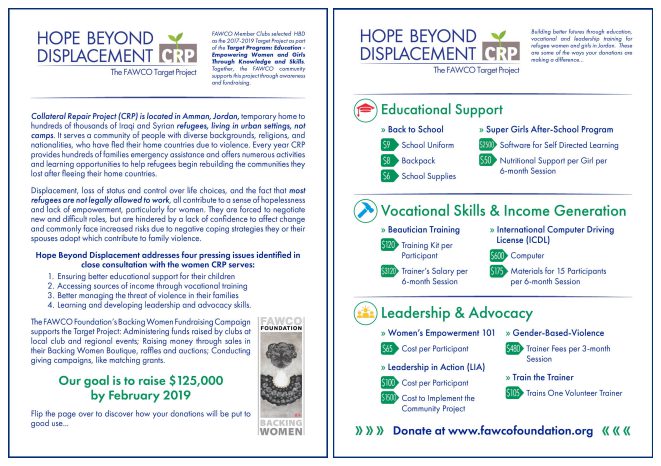 HBD Fundraising Flyer