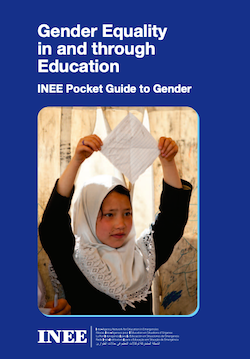 INEE Gender Pocket Guide cover