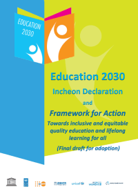 Incheon Declaration 2015 Education 2030 Framework for Action 200