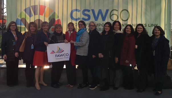 CSW60 Delegation Photo