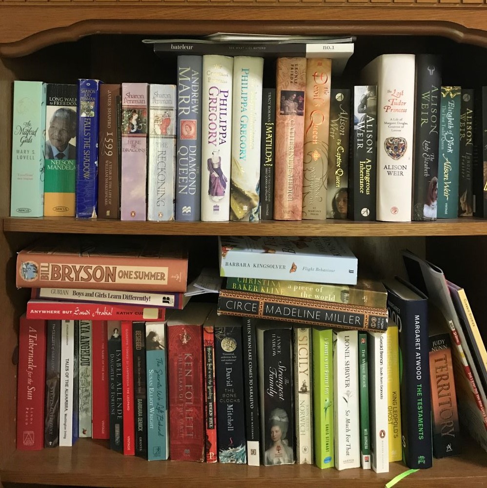 Ed Team bookshelf pic 2020