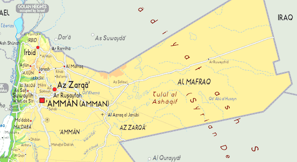 Jordan Map of North