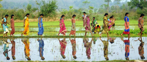 girls walking